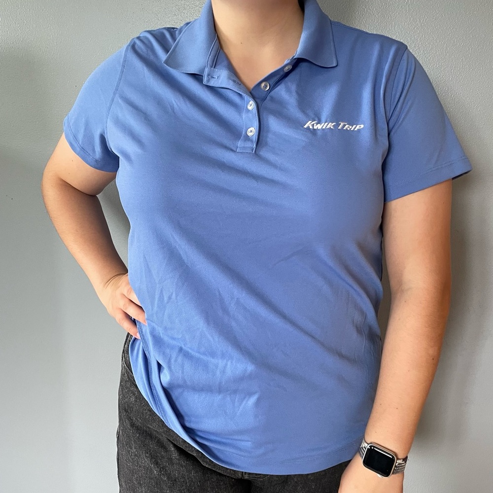 🧢LAND’S END Kwik Trip Worker Polos and Hat🧢